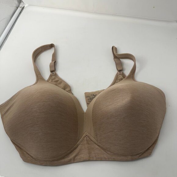 Bali Other - EUC Womens Bali  Olga Tan Bra Wireless 44DD 44 DD GM2281A KFT